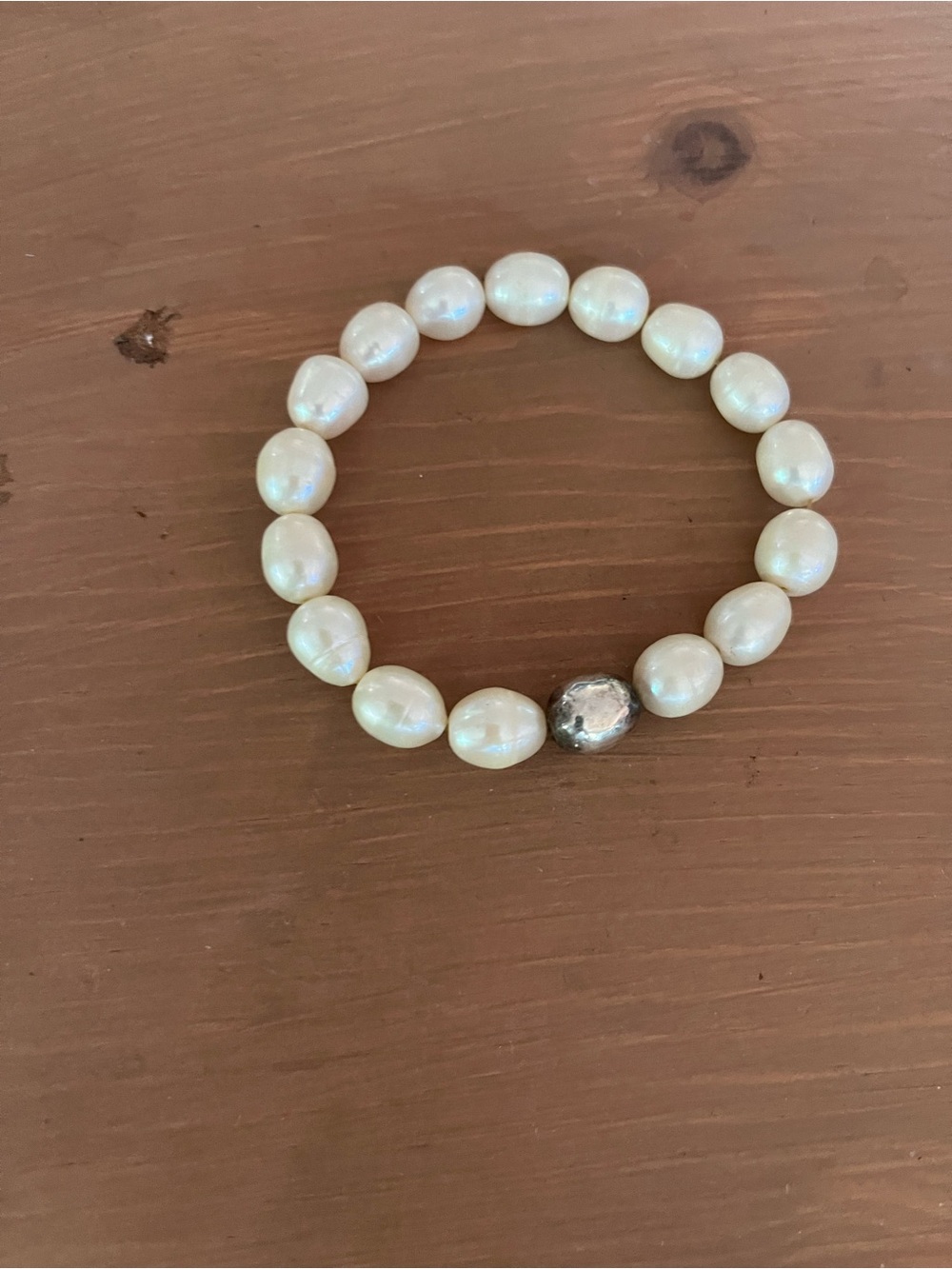 Shine on Silpada bracelet sterling and freshwater pearl. Classic design retired. - Picture 5 of 6